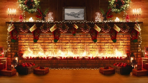 Have Yourself A Merry Little Christmas (Official Yule Log Video) feat. Gary Trainor