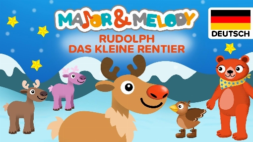 Rudolph, das kleine Rentier (Christmas songs for kids - German)