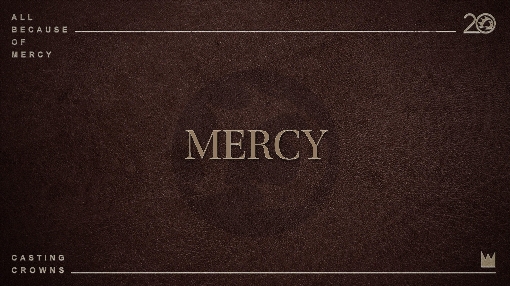 All Because of Mercy ((Radio Version) [Lyric Video])