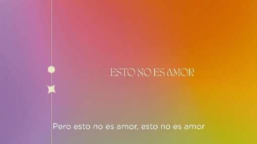 Esto No Es Amor (Lyric Video)