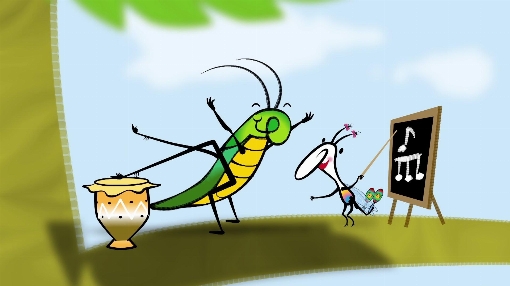 La cicala latina (Cartoon)