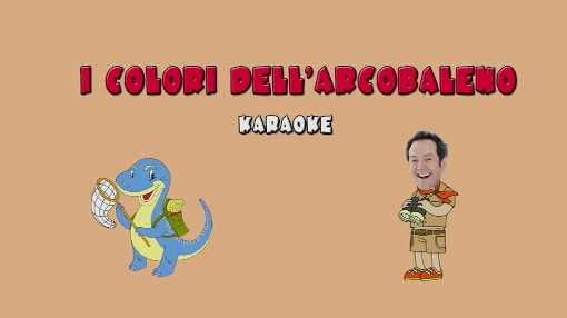 Nella giungla - I colori dell'arcobaleno in inglese - Canzone e karaoke per bambini (Official Video)